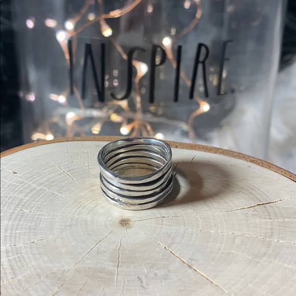 James Avery Jewelry James Avery Ring Silver Stacked 925 Stamped Euc